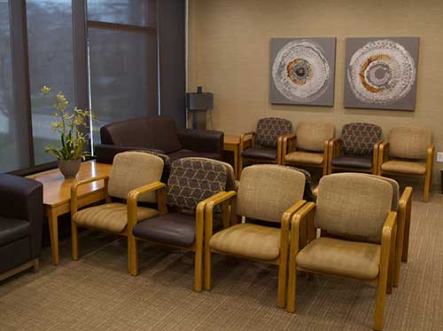 Utah Eye Centers waiting area